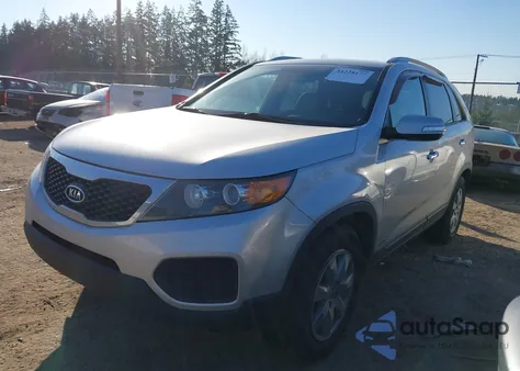 2013 Kia Sorento Lx V6 from USA, damaged, VIN 5XYKTDA21DG389707